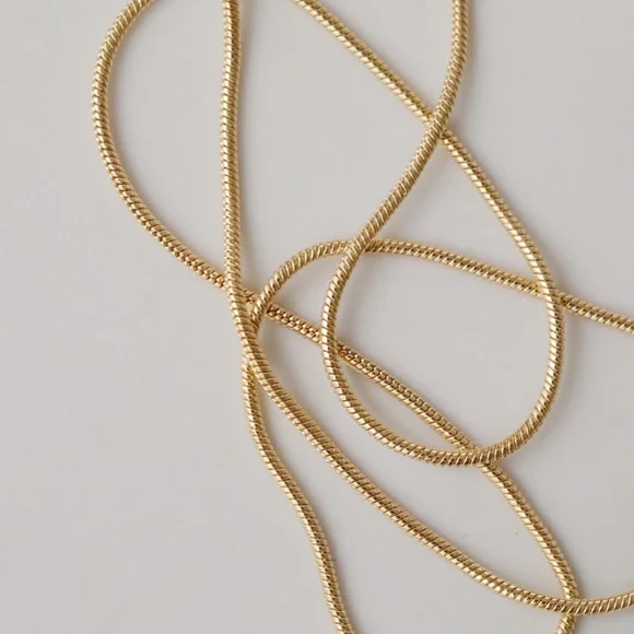 Thin Snake Chain | 18k Gold Filled - Picture 2 of 13